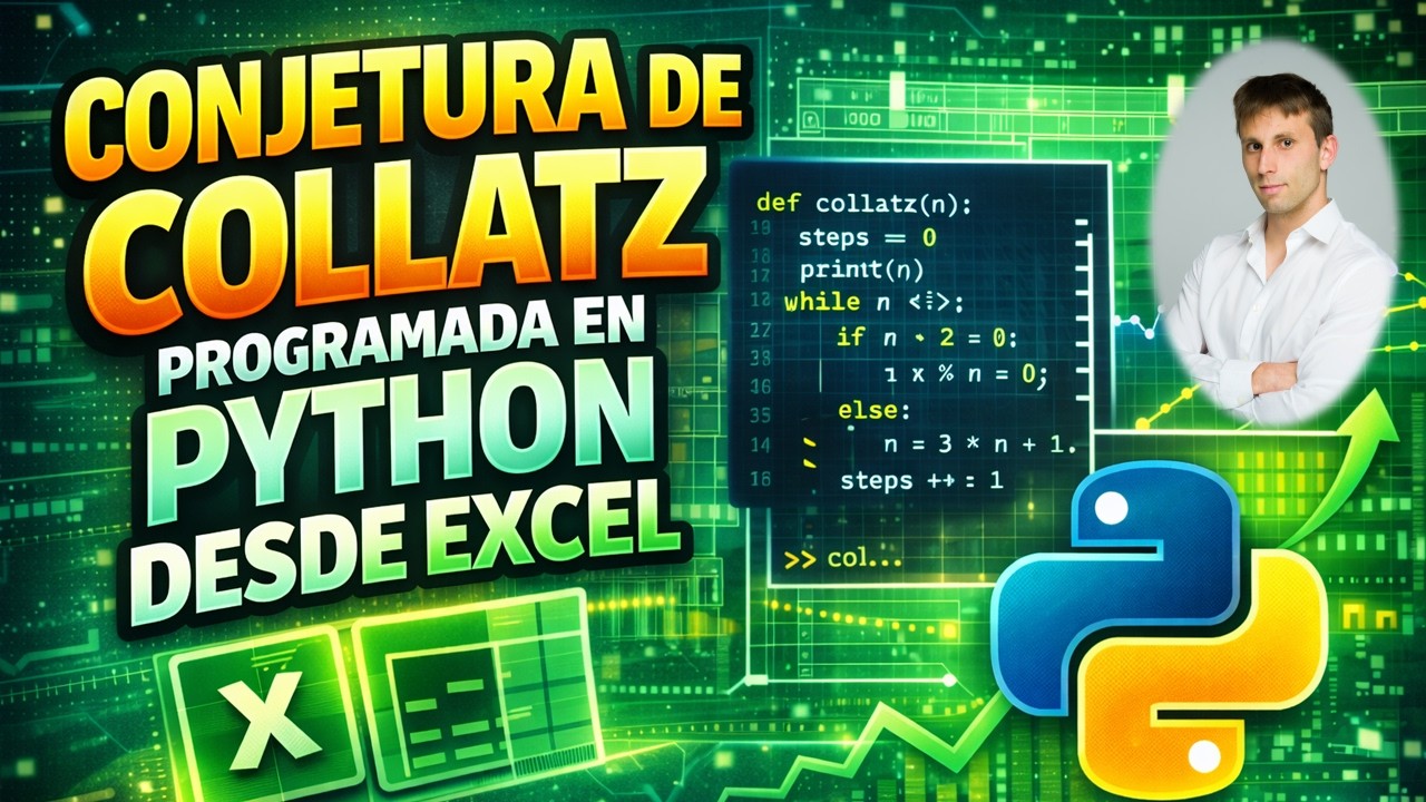 🤔 Programamos la Conjetura de Collatz en Python… desde Excel, Paso a ...