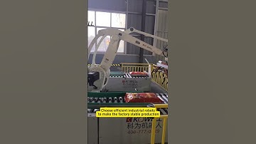 Choose efficient industrial robots to make the factory stable production #industrialrobots
