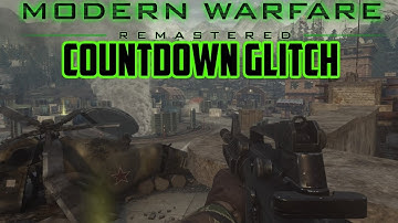 CoD4 Remastered NEW Countdown Glitch!