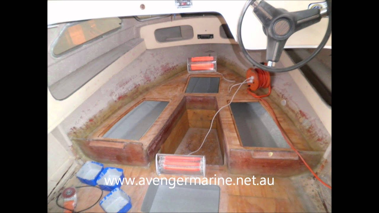 fibreglass boat repairs melbourne australia, avenger