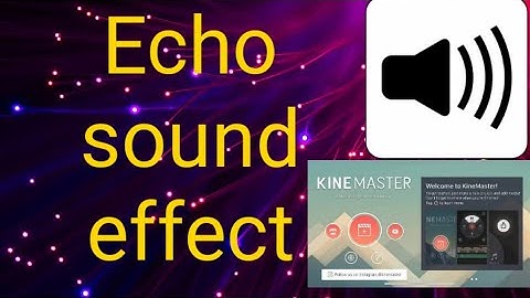 How to Add Echo effect to video