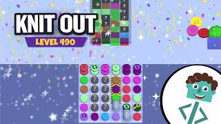 Knit Out Level 490 | Walkthrough | No Boosters