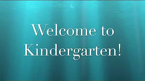 Kindergarten Orientation 20-21