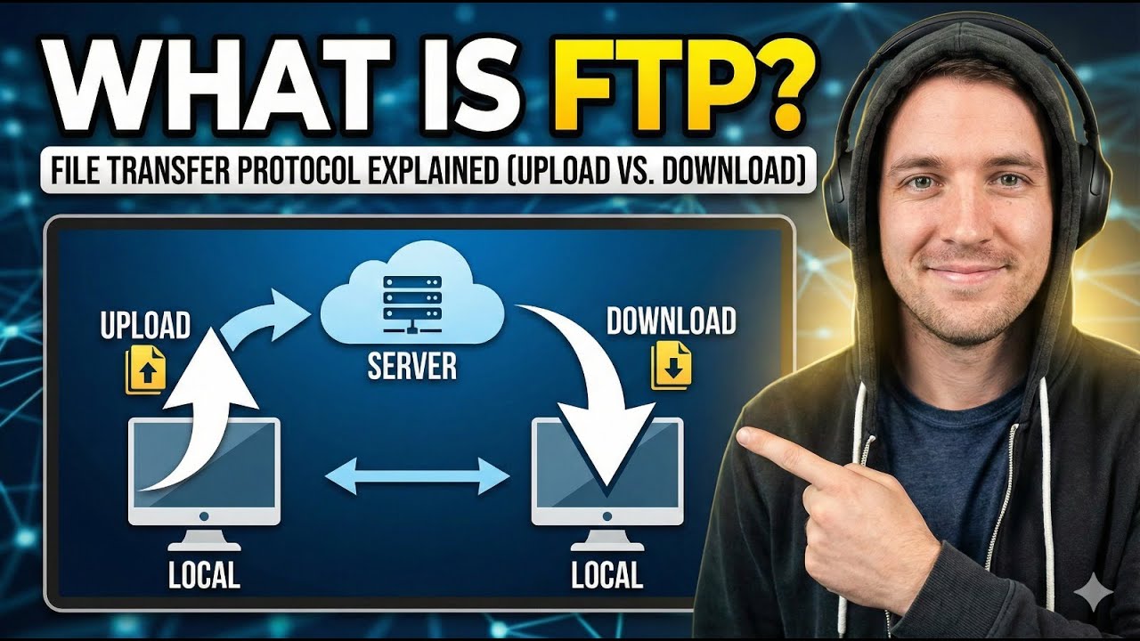 What is FTP File Transfer Protocol Explained Upload vs  Download