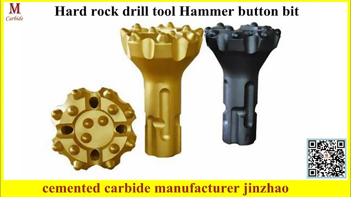 hard rock drilling tool hammer button bit