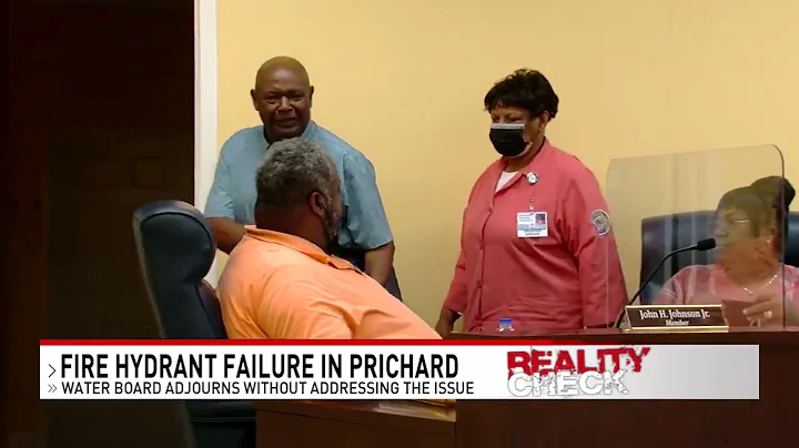 NBC 15 News stops Prichard Water board secret discussion on fire hydrant failure - NBC 15 WPMI