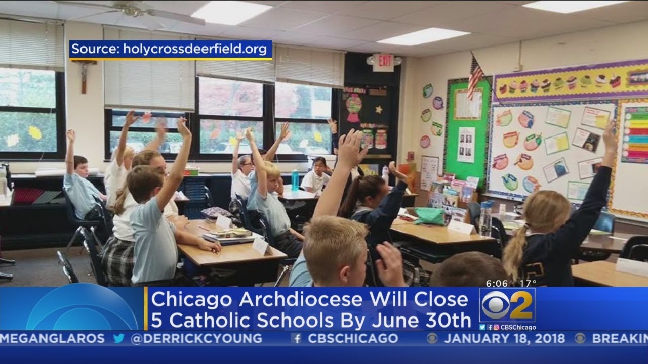 Chicago Archdiocese announces five Catholic elementary schools ...