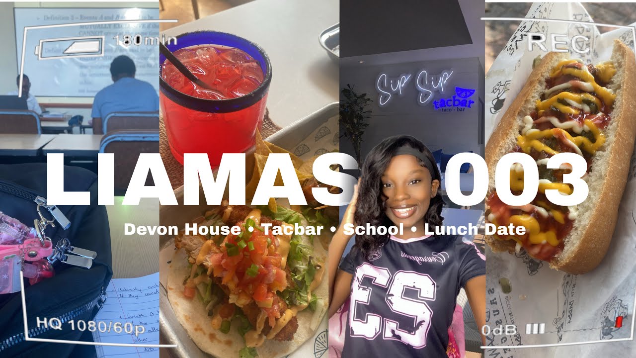 LiaMass 003☃️🎄Последние дни в школе 📚| Devon House • Tacbar • Встреча за обедом🌮🌭Жизнь на Ямайке🇯🇲