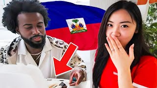 Forcing Fanfan To Try Authentic Haitian Food