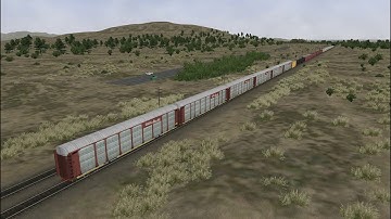 SOUTHERN PACIFIC MIXED FREGHT TRAIN-OPEN RAILS TRAIN SIMULATOR
