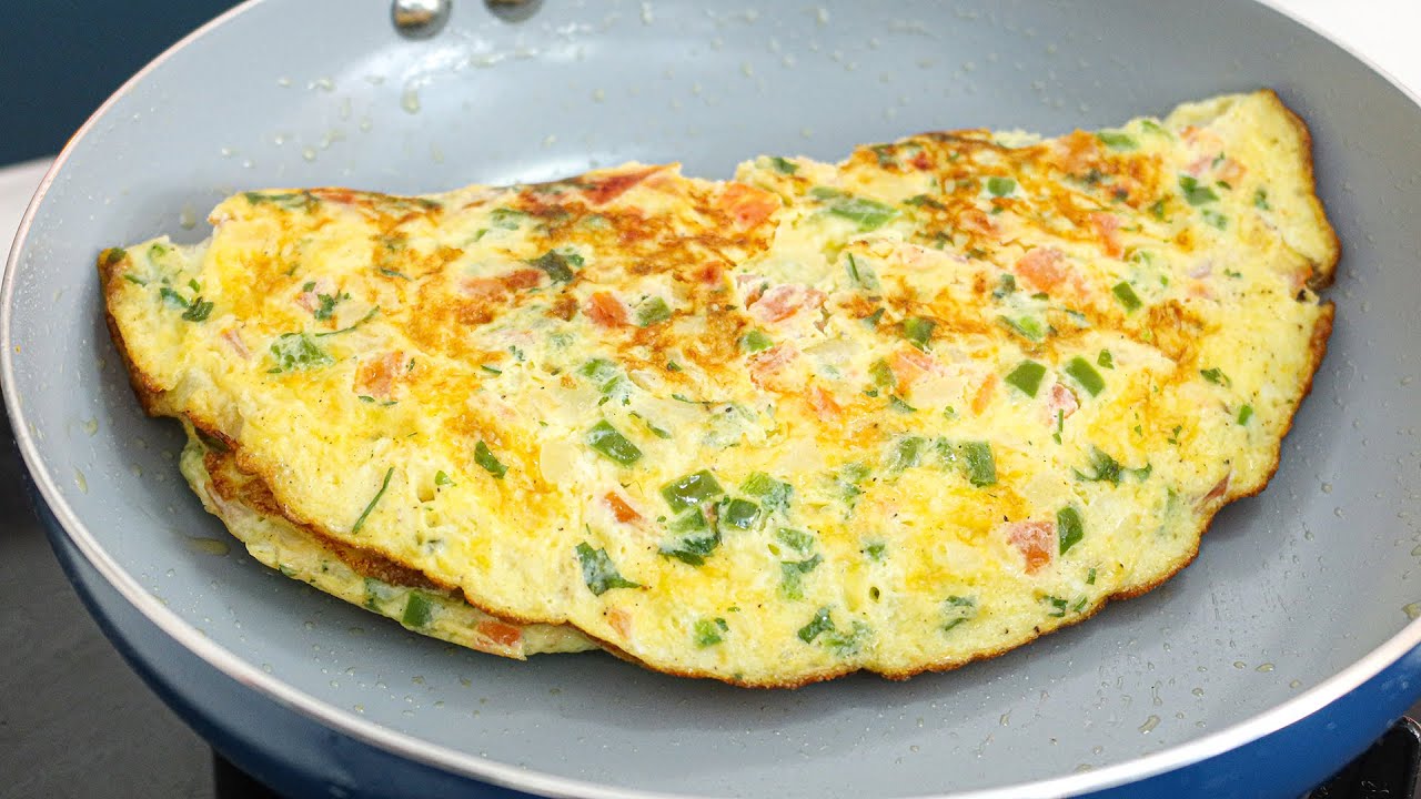 Como fazer a receita de omelete simples?