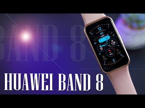 HUAWEI BAND 8- Полный обзор- русификация- циферблаты- смена ремешка-