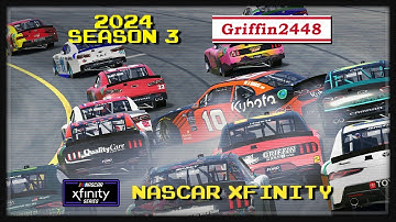 turn 1 is difficult - iRacing NASCAR Xfinity Class B Fixed at Pocono