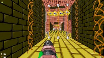 DOOM MOD Jazz Jackrabbit Doom GAME v10 TC TOTAL CONVERSION LIKE PSX JUMPING FLASH MAP 04 NGC