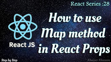 #28 . Reduce 70 lines of code to 5-6 lines of code using map method in React.