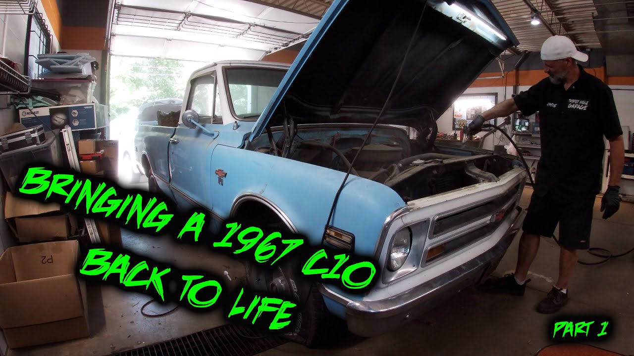 BRINGING A 1967 C-10 / SILVERADO  1/2 TON BACK TO LIFE!!! #truck #restoration #chevrolet