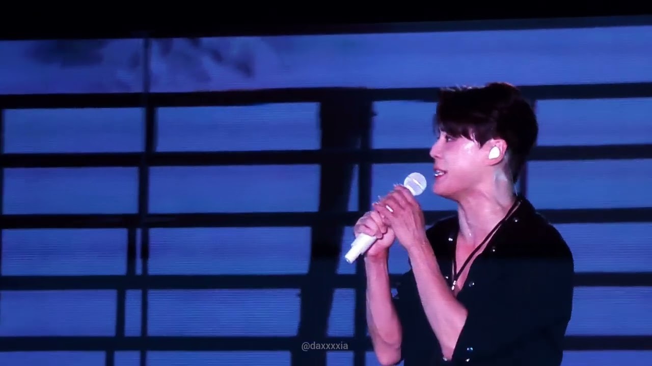 250426 #김준수 #시아준수 #XIA - 사랑은 눈꽃처럼(전광판 ver) | 2025 JUST US live in Hongkong