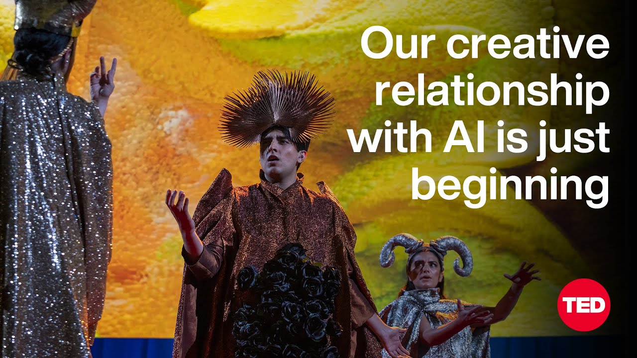 Our Creative Relationship With AI Is Just Beginning | K Allado-McDowell | TED