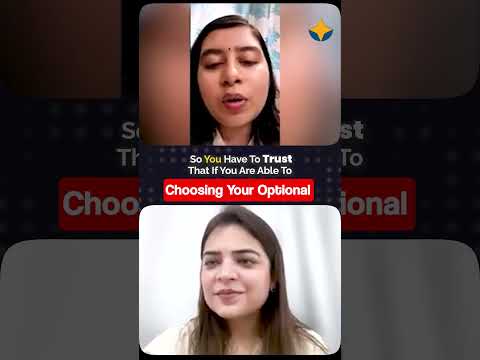 Select the Right UPSC Optional for You! #salonikhanna #sarrthiias