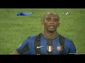 Internazionale 1 - 2 Lazio  - Eto'o (1-2)