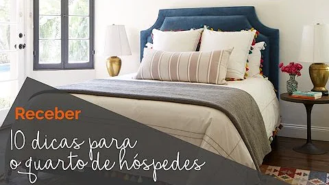 O que deve ter no quarto de hóspedes?