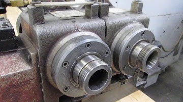 Haas HA5C 2 Twin Spindle Brush Type 5C Collet Indexer with Servo Controller