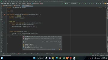 TUTORIAL CARA MEMBUAT PROGRAM HELLO TOAST - ANDROID STUDIO