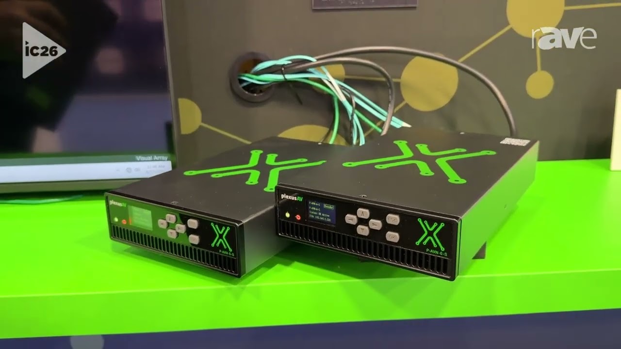 InfoComm 2026: PlexusAV Presents P-AVN-6-S Single Channel 25G IPMX Uncompressed Transceiver