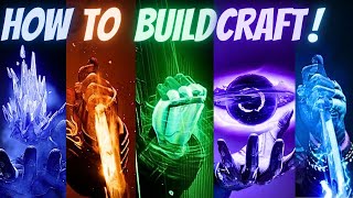 How To Buildcraft In Destiny 2