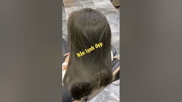 Nhuộm màu nâu lạnh đẹp , 6,722 + 6.31 , tóc đẹp cùng MPT 2916