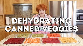 Dehydrating Canned Vegetables