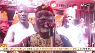 Sêmèvo Orisha Oké en live à la 2è Ed  de Remerciement de ses Parrains et Fans à Godomey Part  1