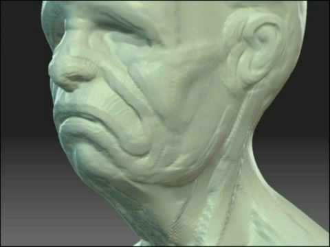 Patrick Bonnet - ZBrush - Speed Modeling #016 - Ol...