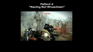 Sentry Bot Showdown #fallout4