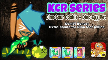 KCR Dino-Sour Cookie + Dino-Egg Pet
