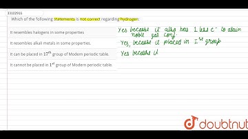 Which of the following statements is not correct regarding hydrogen: