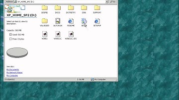Windows XP setup running from Windows 2000
