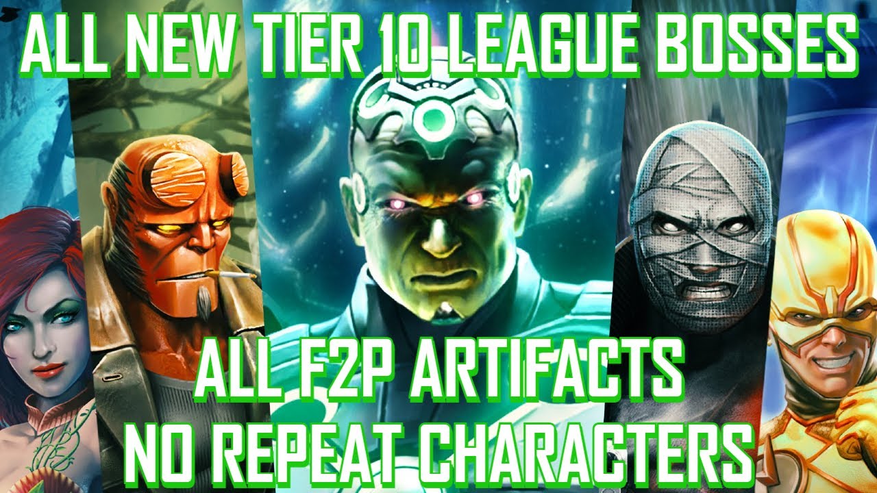 All New League Raid Bosses Guide | Injustice 2 Mobile