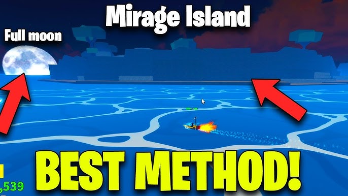 How to find mirage island#screammovie #GenshinImpact34 #bloxfruits #ro, mirage island bloxfruit