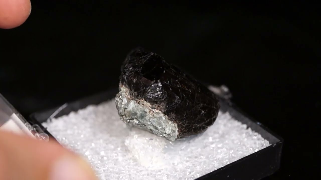 Dravite, Powers Farm, W. Pierrepont, St. Lawrence Co., New York, USA