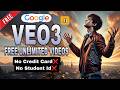 Use Google Veo 3 + Gemini Pro Daily 100% FREE | (No credit card or student ID) Step-by-Step Guide