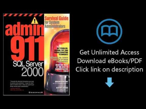 Download Admin911: SQL Server 2000 PDF