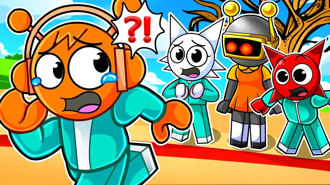 Red Light… Oh No! Oren Is About to Get Caught! | Sprunki Tales - YouTube