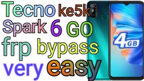 Tecno Spark 6 Go ( KE5K ) frp bypass without PC very easy