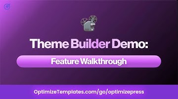 OptimizePress ThemeBuilder Demo + Features Walkthrough 👨‍💻💯