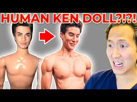 Plastic Surgeon Reacts to HUMAN KEN DOLL! EXTREME Bodies EXPLAINED!