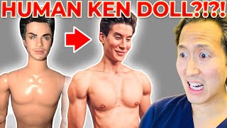 Plastic Surgeon Reacts to HUMAN KEN DOLL! EXTREME Bodies EXPLAINED!