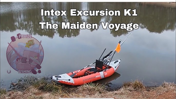 Beförderungsaussicht Intex Excursion Pro K2 2-Person Inflatable | Prime 1-year Review Deal Kayak YouTube Vlog - Ep: Review-Amazon 7