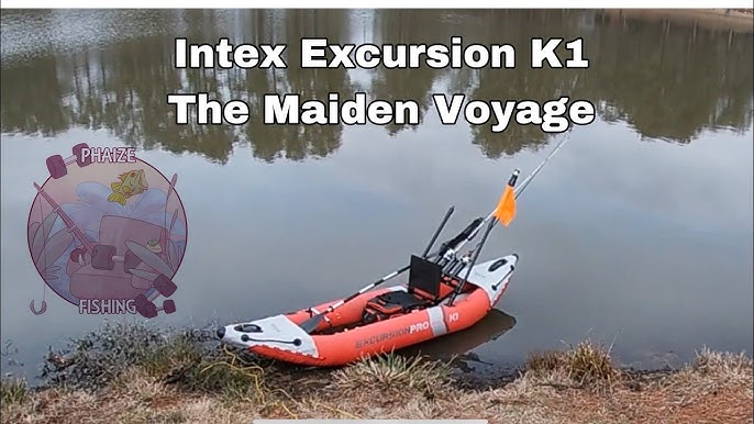 Intex Excursion Pro K2 2-Person Inflatable Kayak Review | 1-year  Review-Amazon Prime Deal Vlog Ep: 7 - YouTube | Kajaks