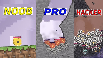 NOOB vs PRO vs HACKER - Auto Diggers